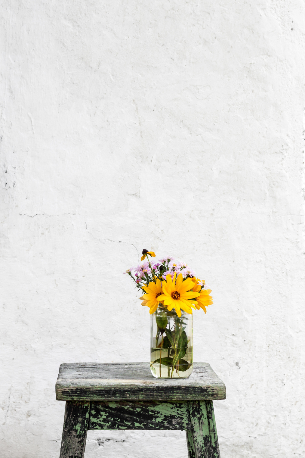 Beautiful Sunflowers in Vase